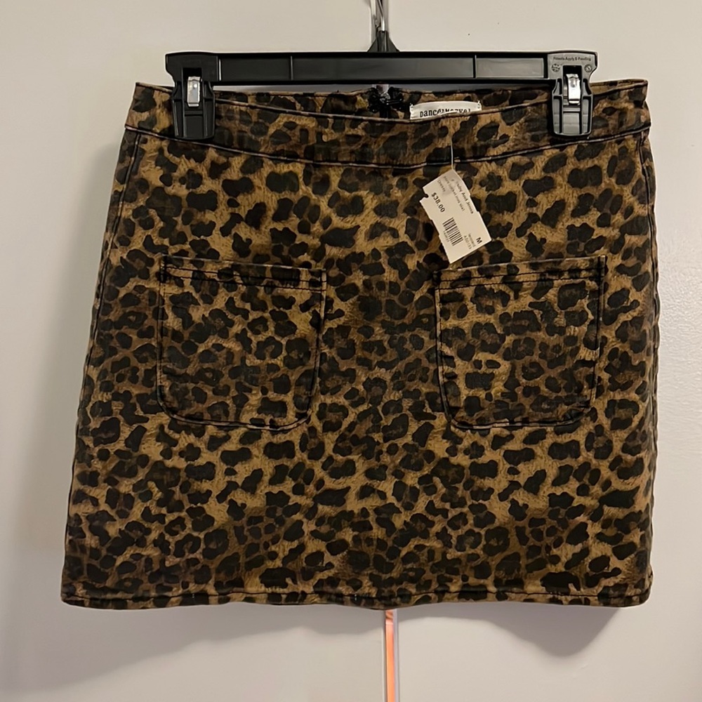 NWT: Cheetah Mini Skirt